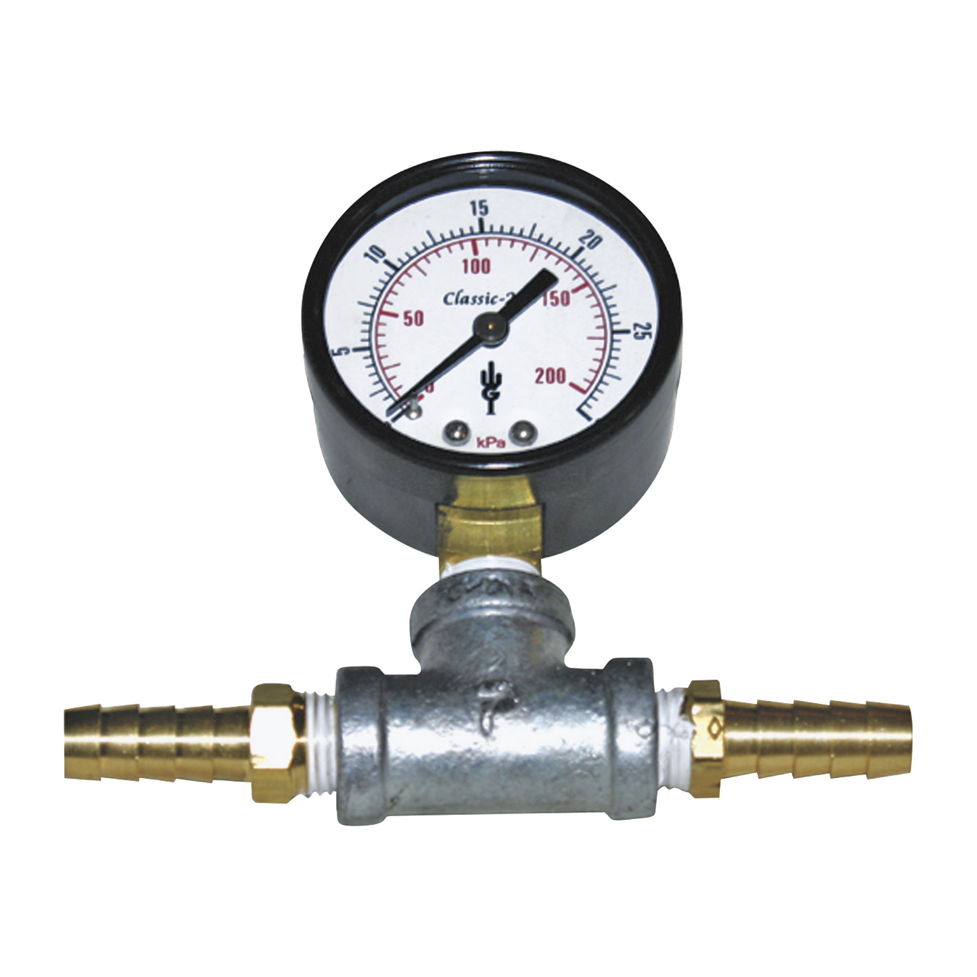 Outdoor Water Solutions In-Line Pressure Gauge, Model# ARL0044